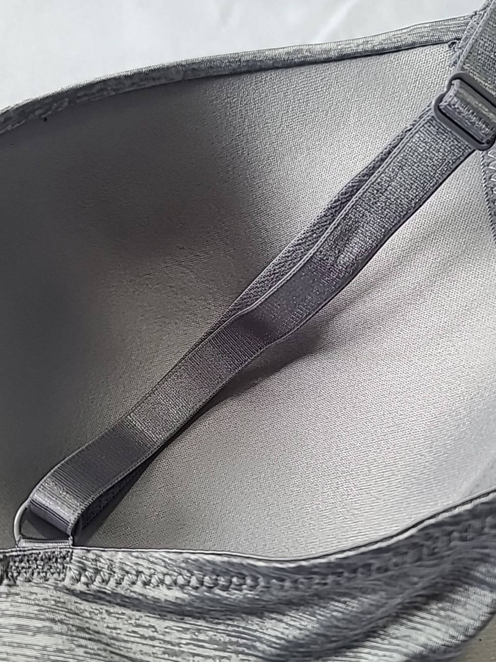 George Push Up Bra 38D Underwire Light Gray - Picture 6 of 7